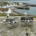 Traditional Claddagh Cufflinks for Men