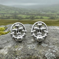 Fergal Irish Claddagh Sterling Silver Cuff Links