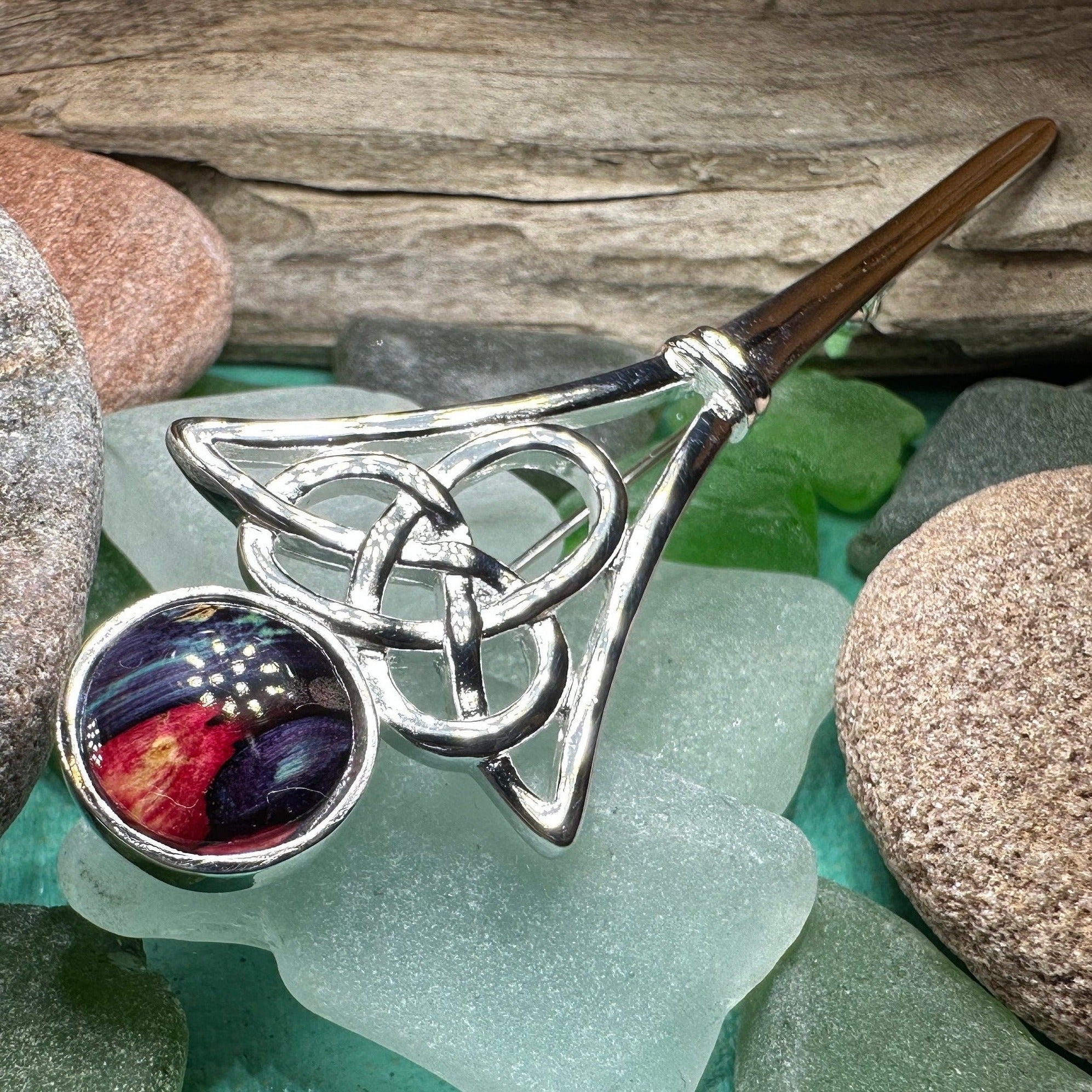 Heathergems Celtic Kilt Pin - Handmade in Scotland