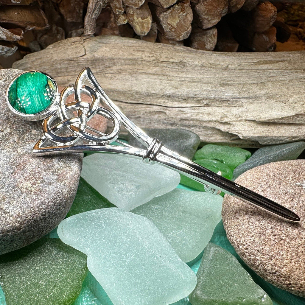 Heathergems Celtic Kilt Pin - Handmade in Scotland