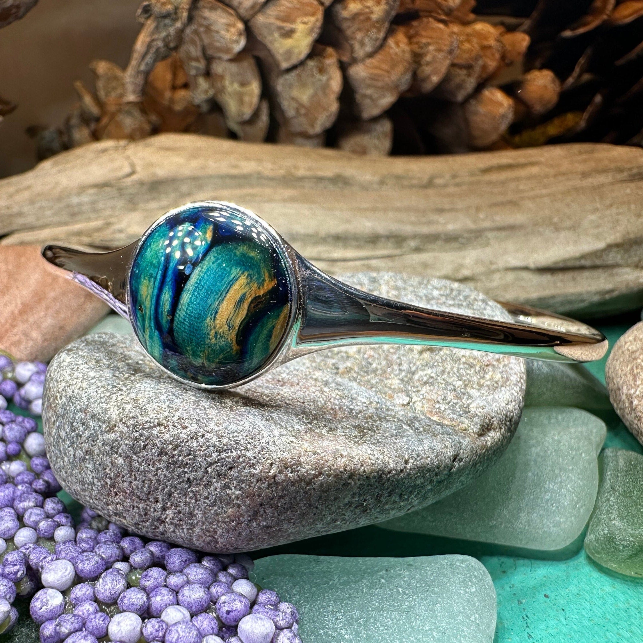 Aurora Heathergems Scotland Bracelet - Handmade in Scotland