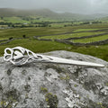 Elegant Irish Claddagh Kilt Pin