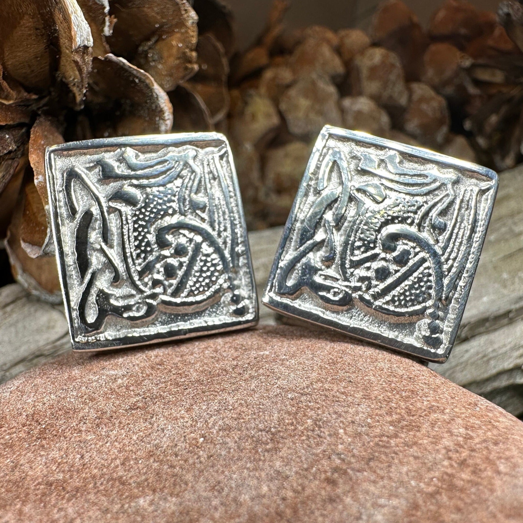 Celtic Book of Kells Cufflinks for Men