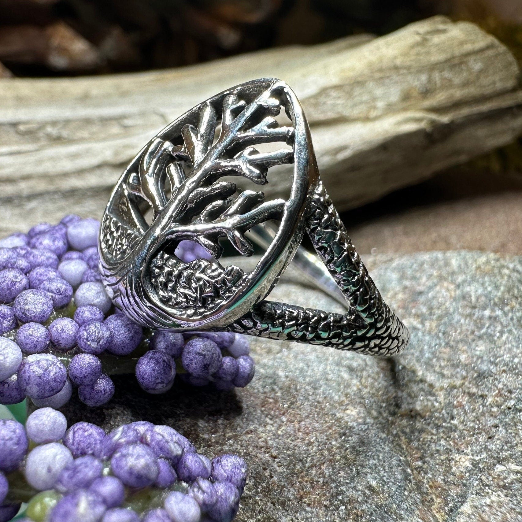 Maraja Celtic Tree of Life Ring