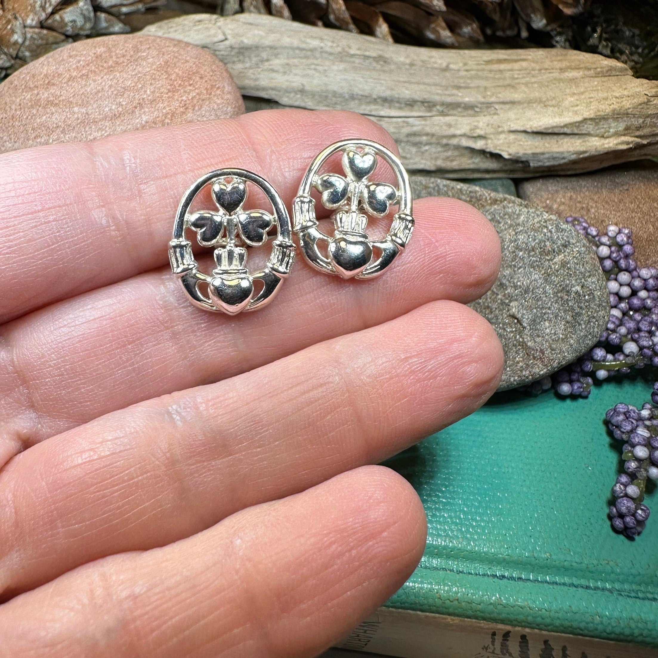 Tyrone Irish Claddagh Cufflinks for Men
