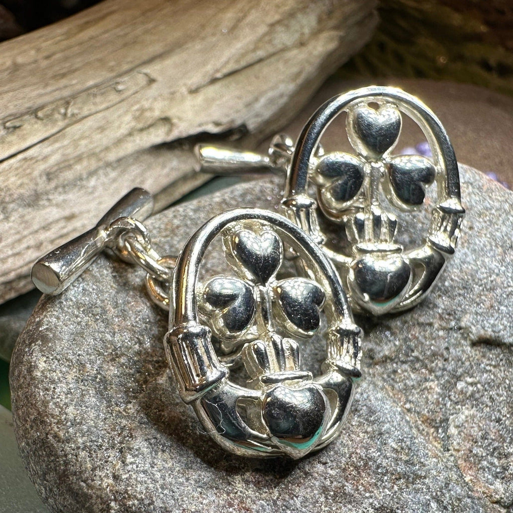 Tyrone Irish Claddagh Cufflinks for Men