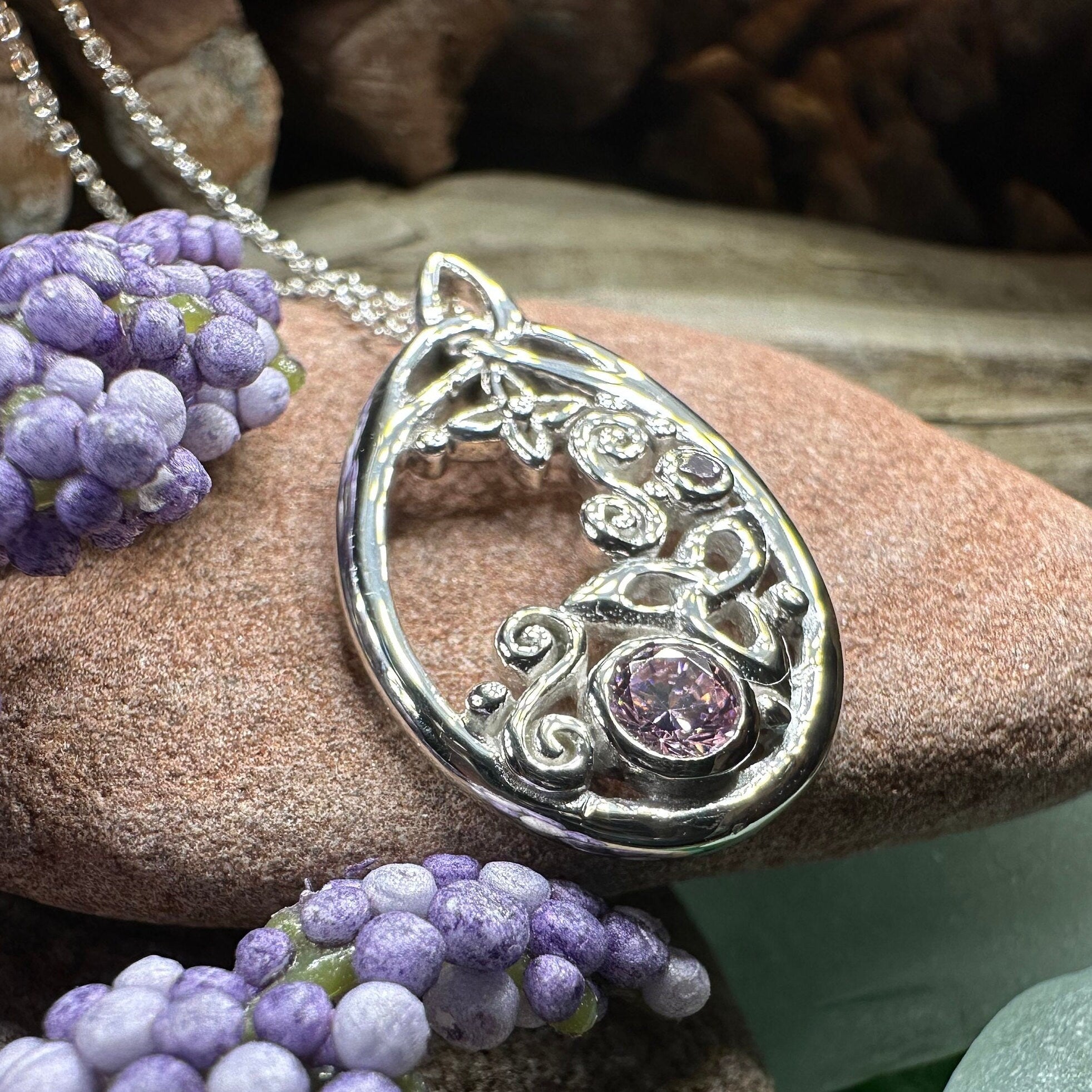 Varina Celtic Knot Necklace