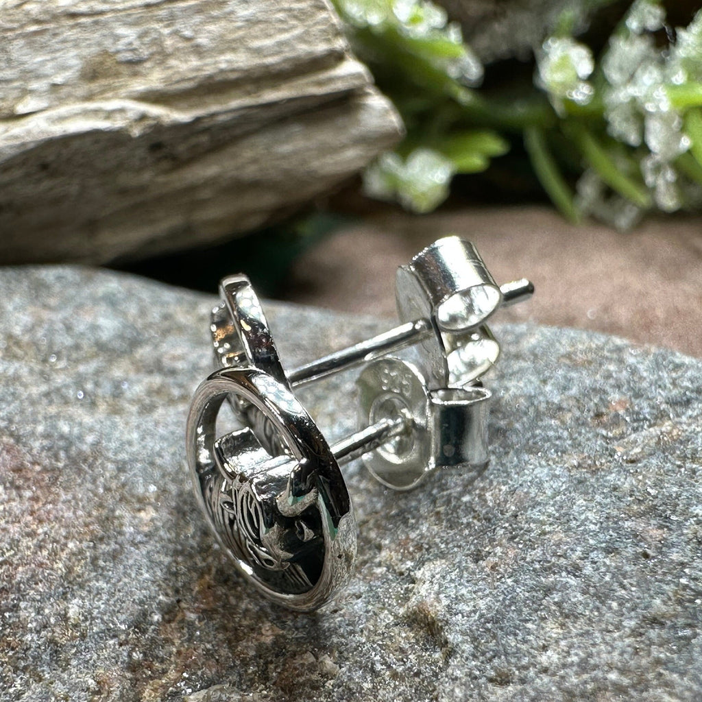 Scruffy Coo Highland Cow Post Earrings for Women