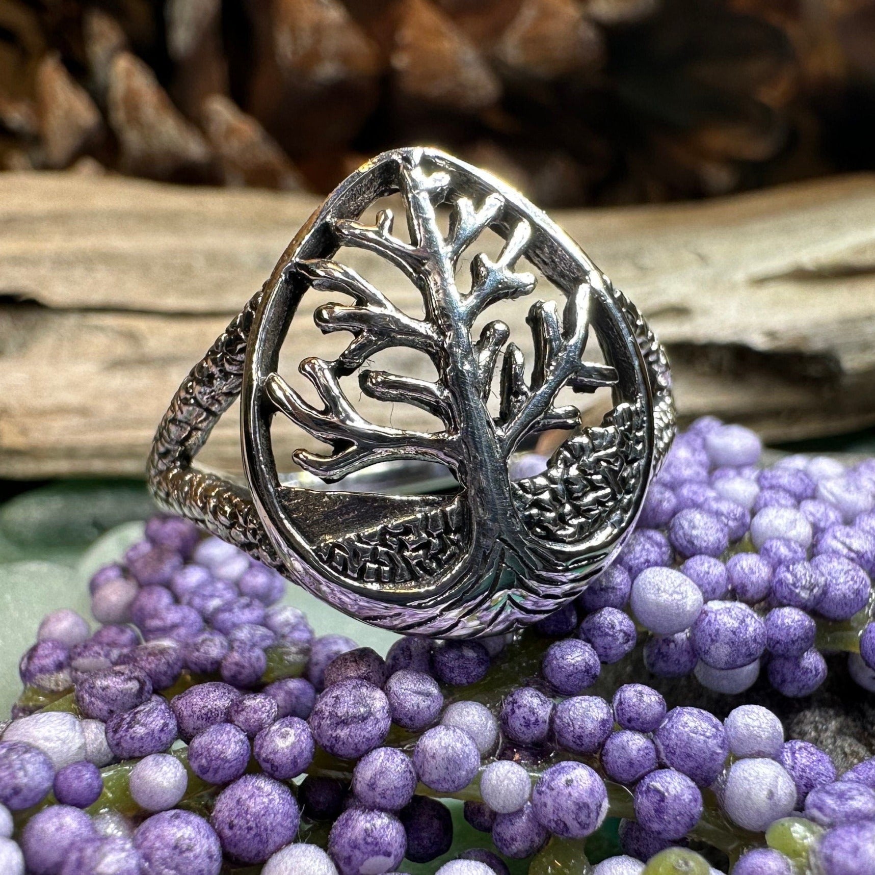 Maraja Celtic Tree of Life Ring