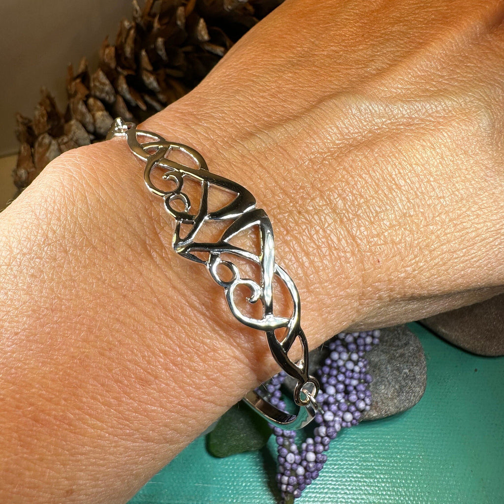 Maurelle Celtic Knot Bracelet in Sterling Silver
