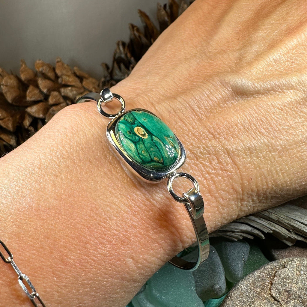 Square Scotland Heathergems Bracelet - Handmade in Scotland