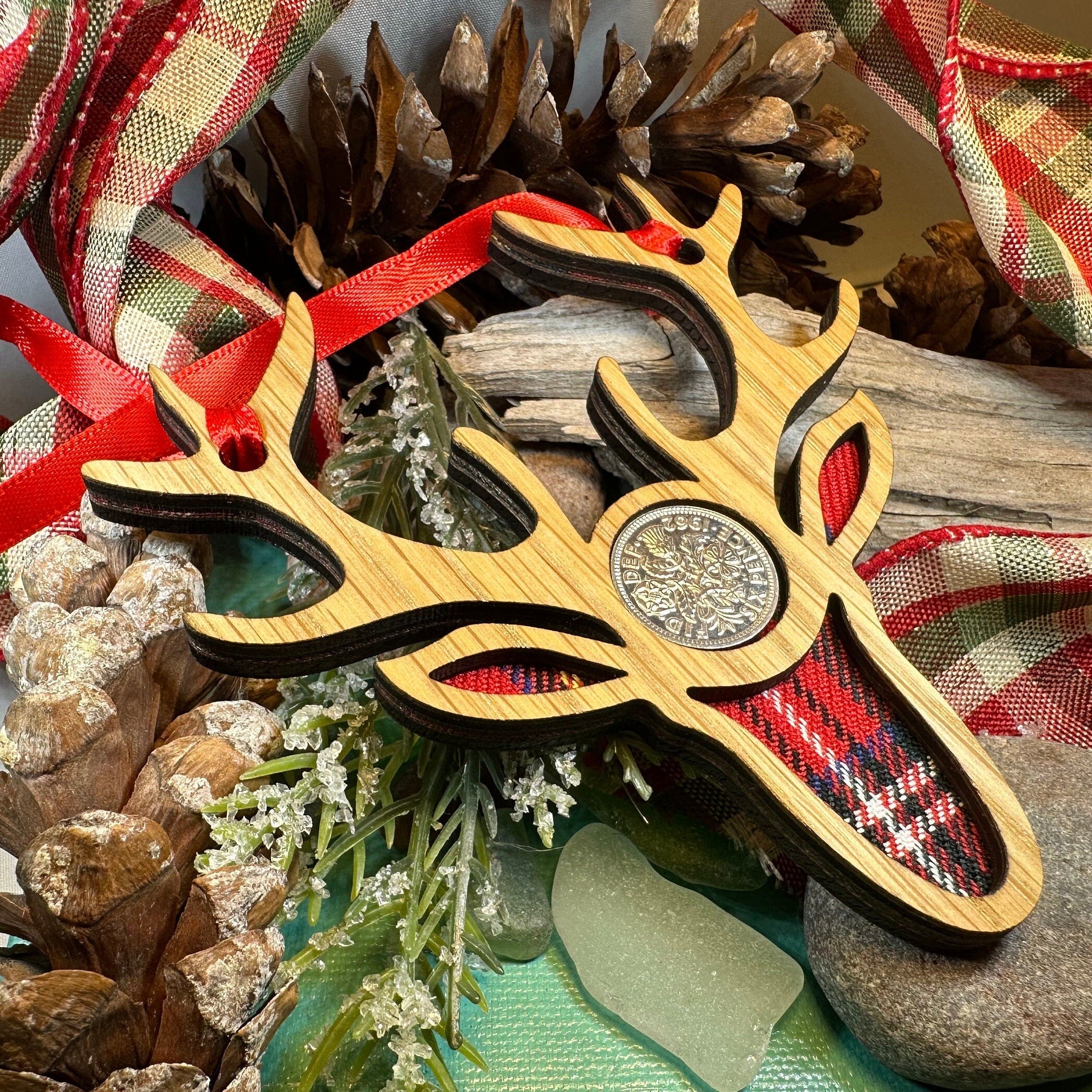 Scotland Stag Ornament