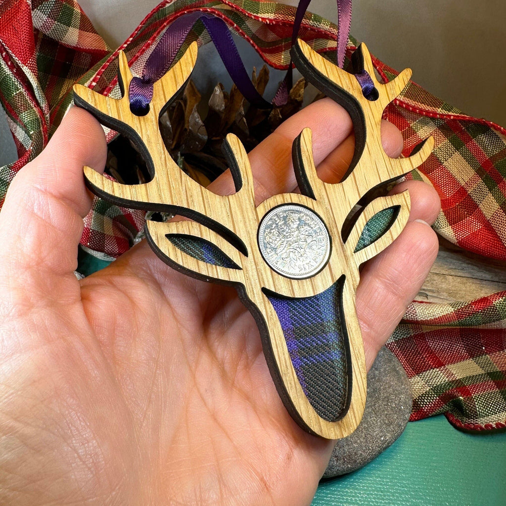 Scotland Stag Ornament