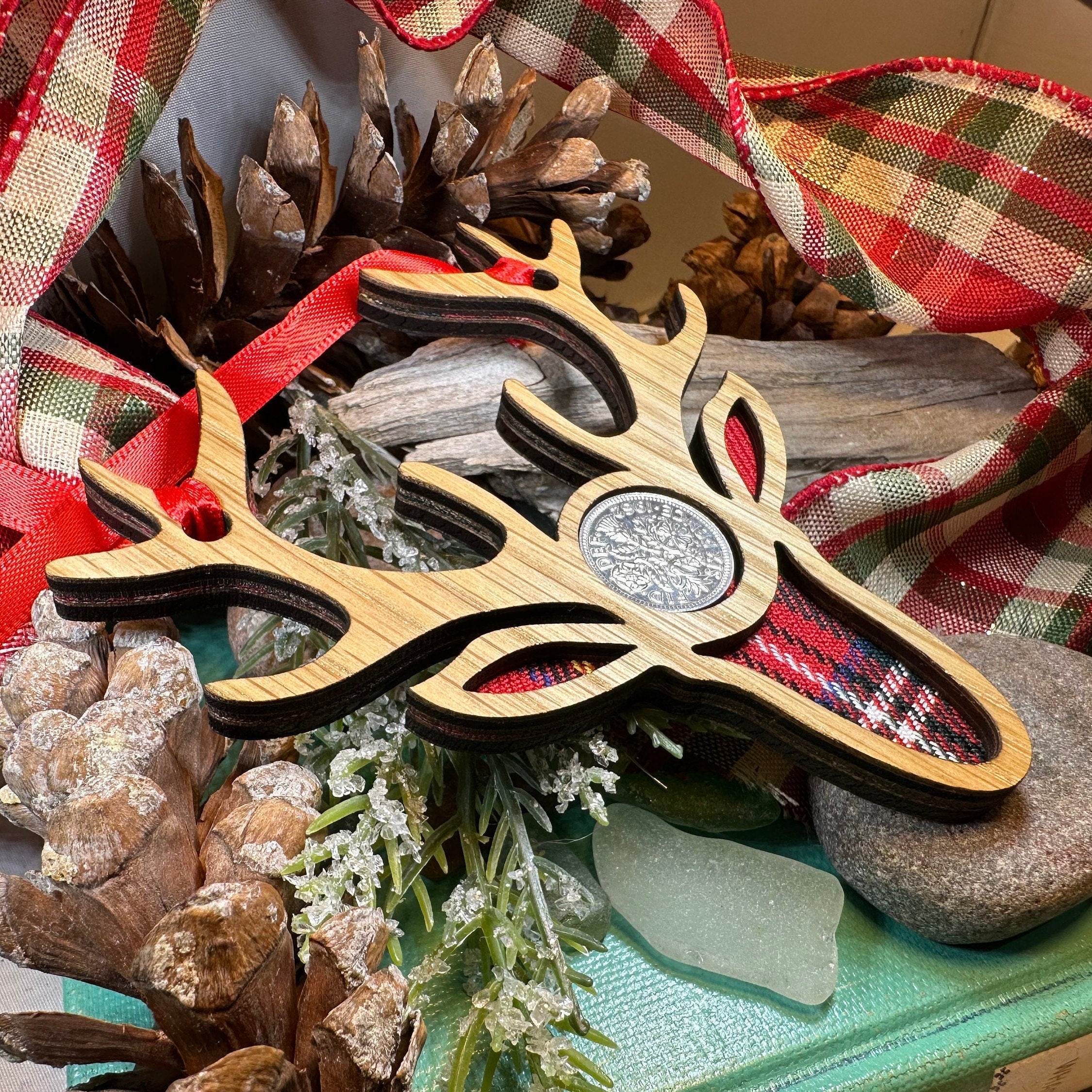Scotland Stag Ornament