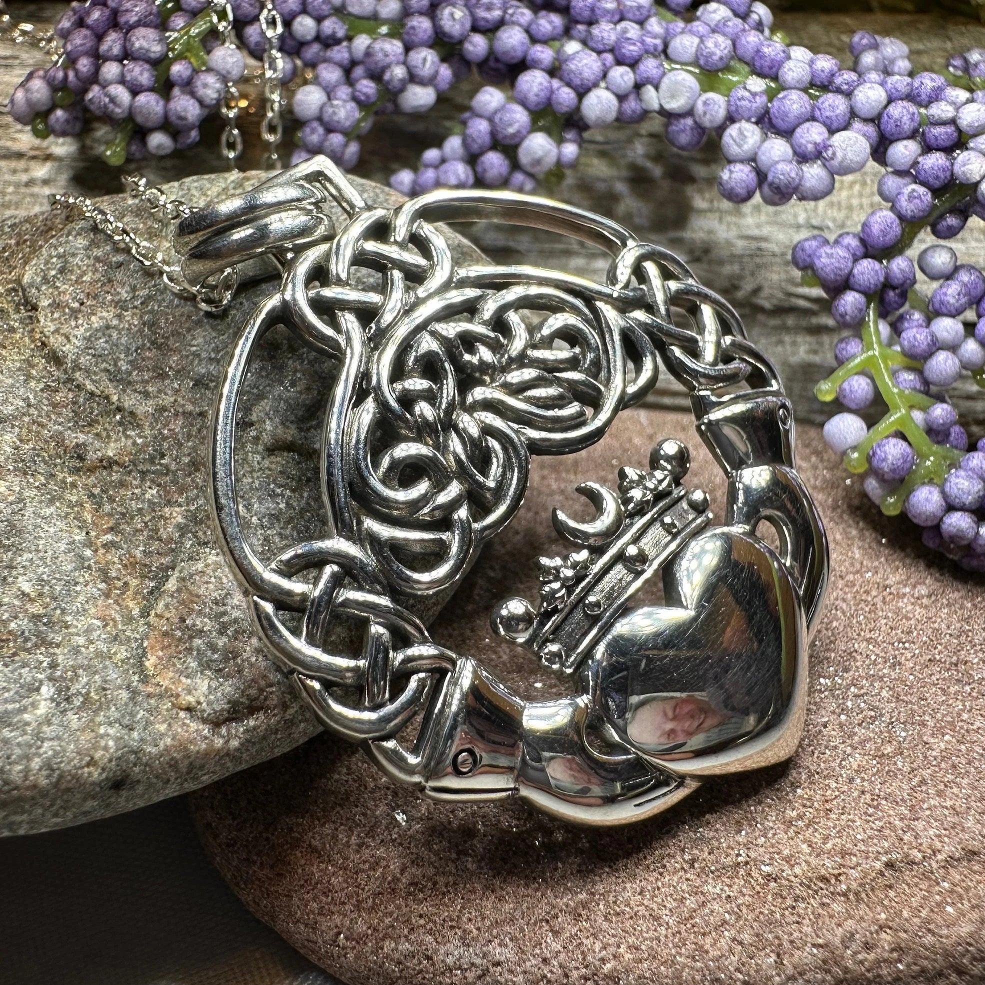Forever Claddagh Necklace