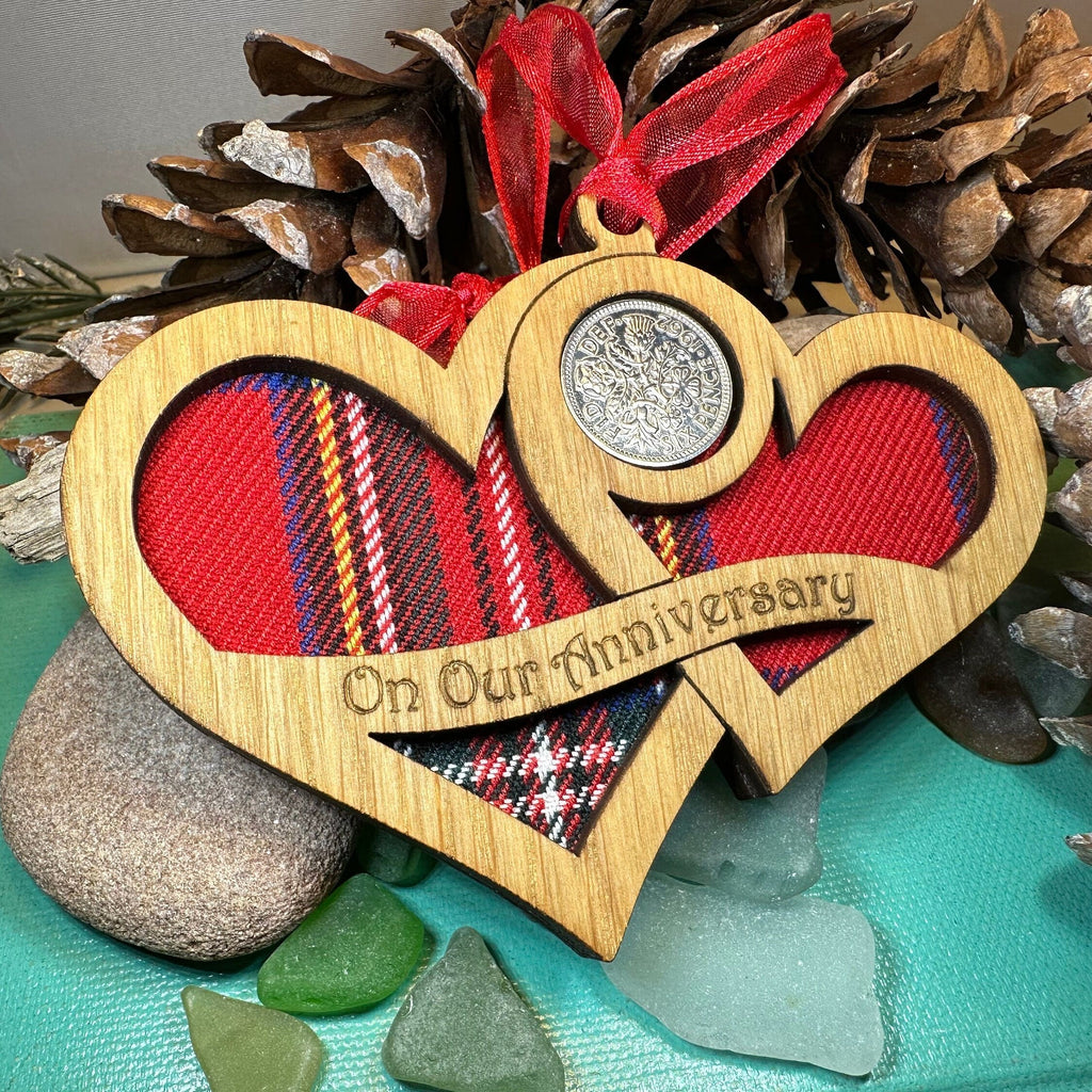 Scottish Anniversary Lucky Sixpence Gift