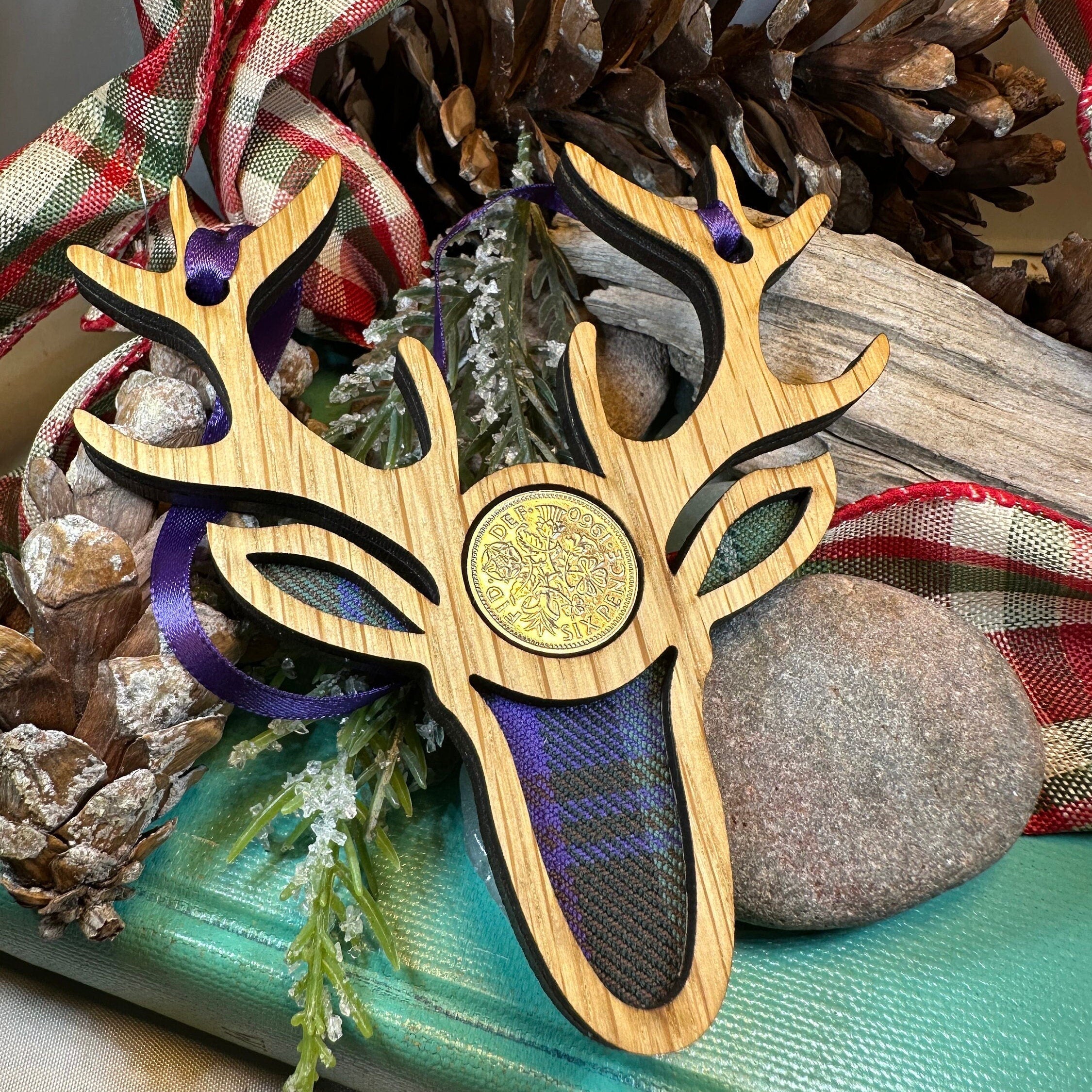 Scotland Stag Ornament