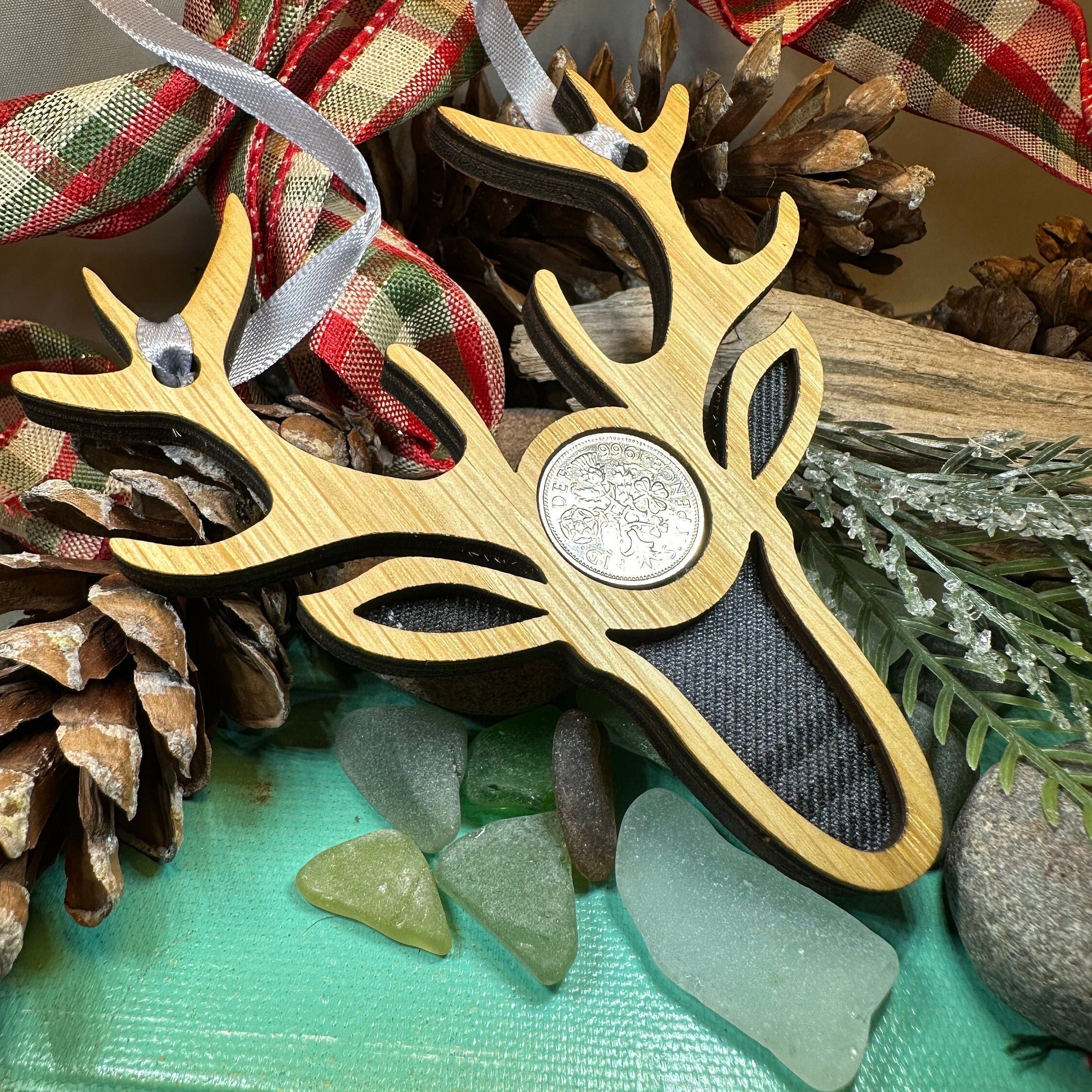 Scotland Stag Ornament