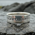 Gaelic Anam Cara Soulmate Ring in Sterling Silver
