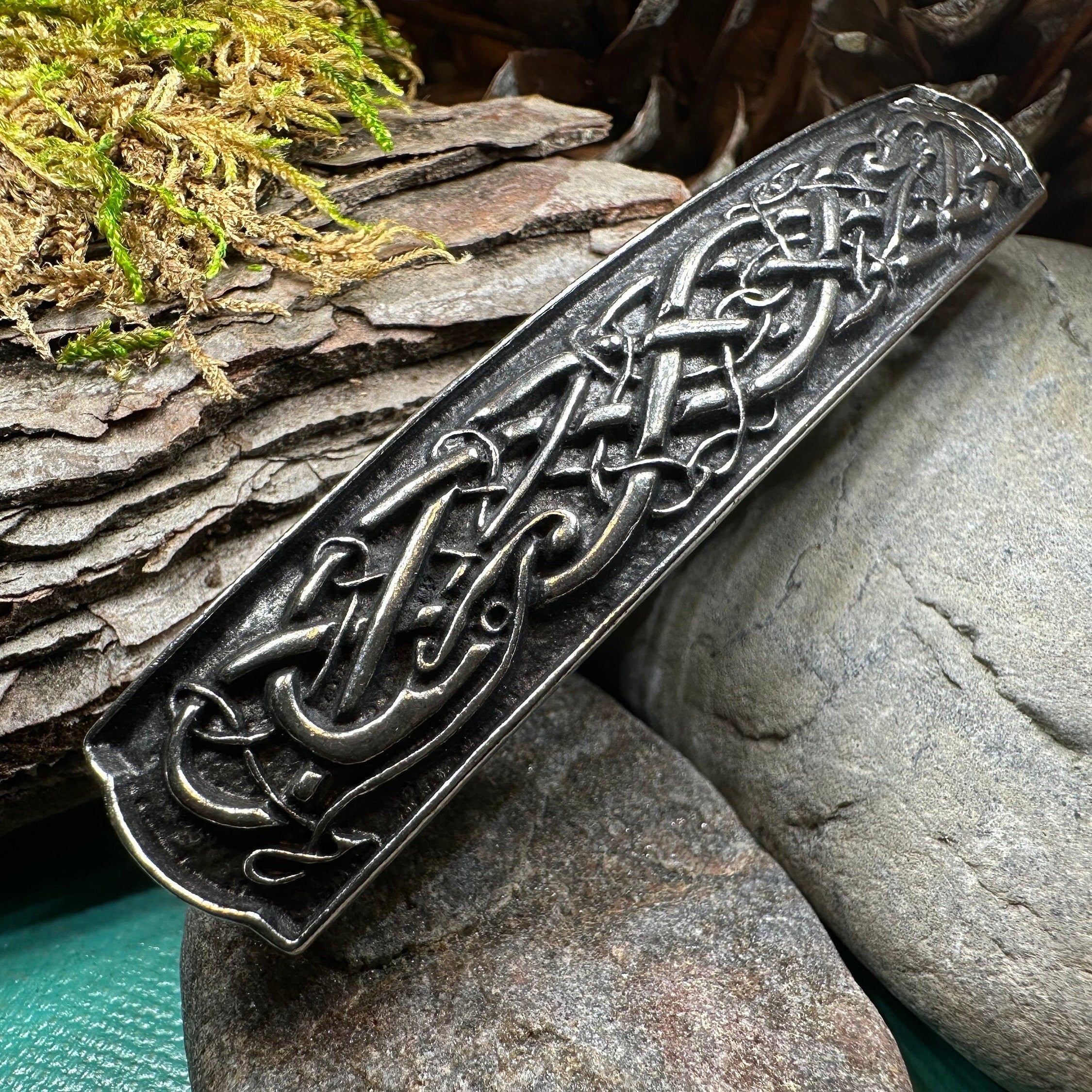 Laureena Celtic Knot Hair Clip