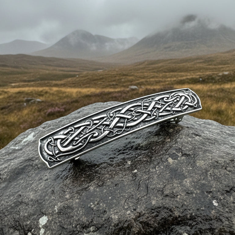 Laureena Celtic Knot Hair Clip