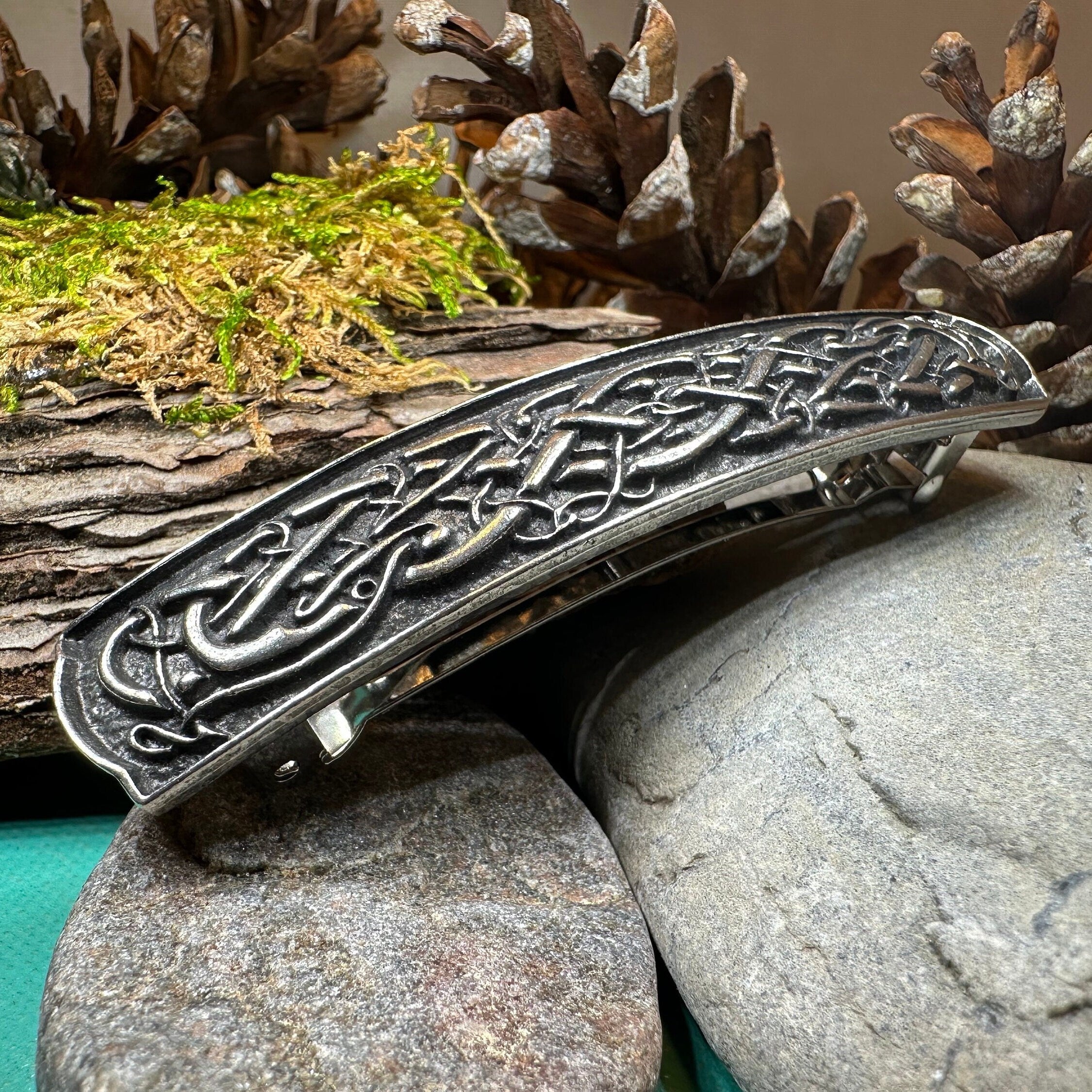 Laureena Celtic Knot Hair Clip