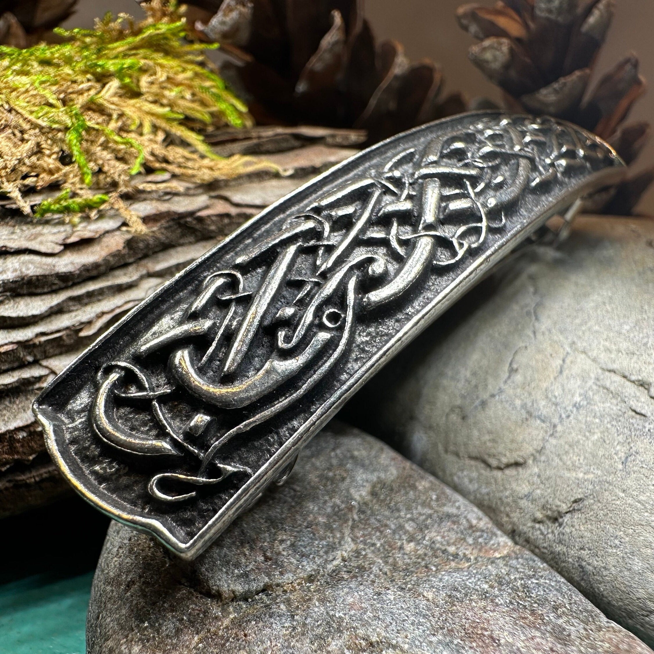 Laureena Celtic Knot Hair Clip