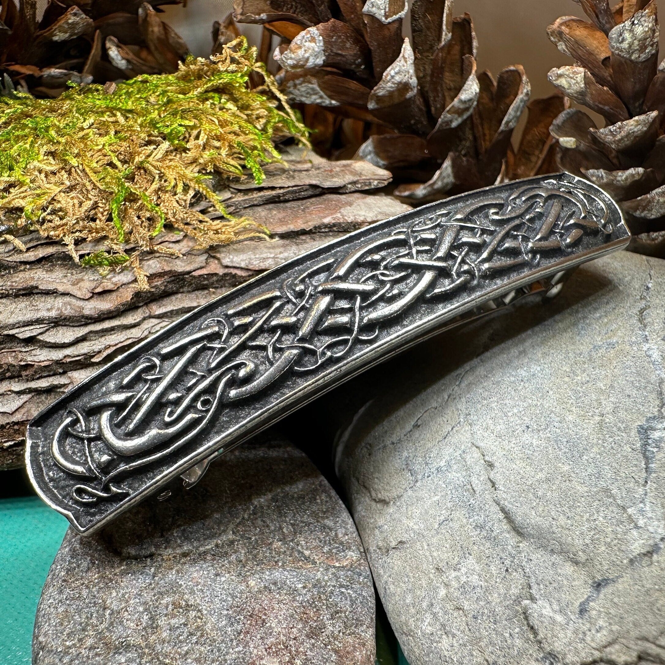 Laureena Celtic Knot Hair Clip