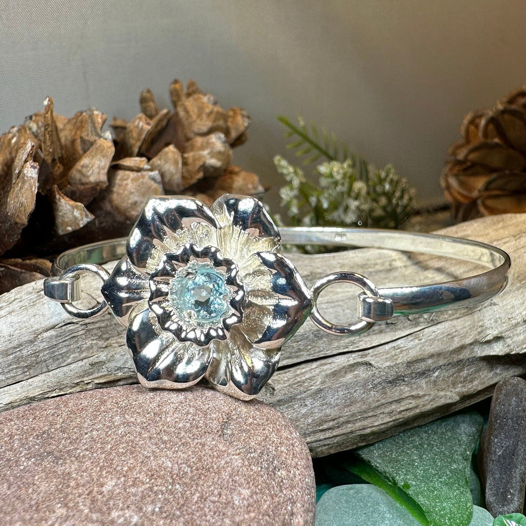 Welsh Daffodil Bracelet in Sterling Silver