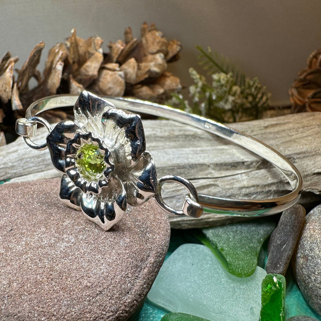 Welsh Daffodil Bracelet in Sterling Silver