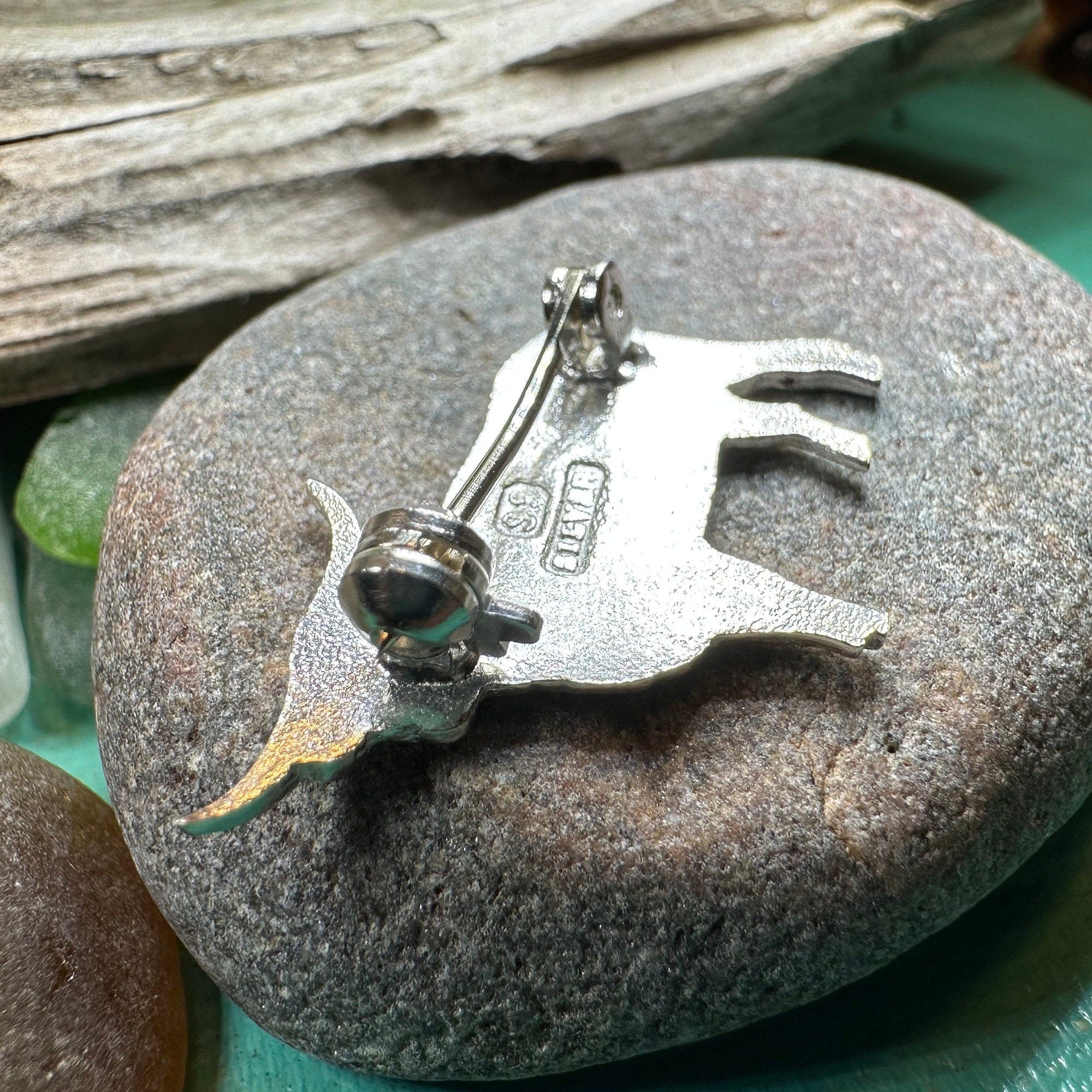 Realistic Highland Cow Brooch - Handmade in Scotland