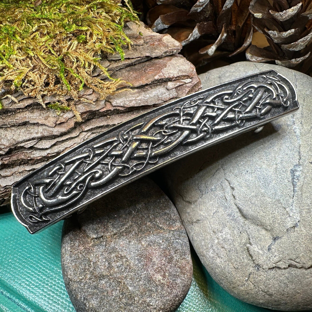 Laureena Celtic Knot Hair Clip