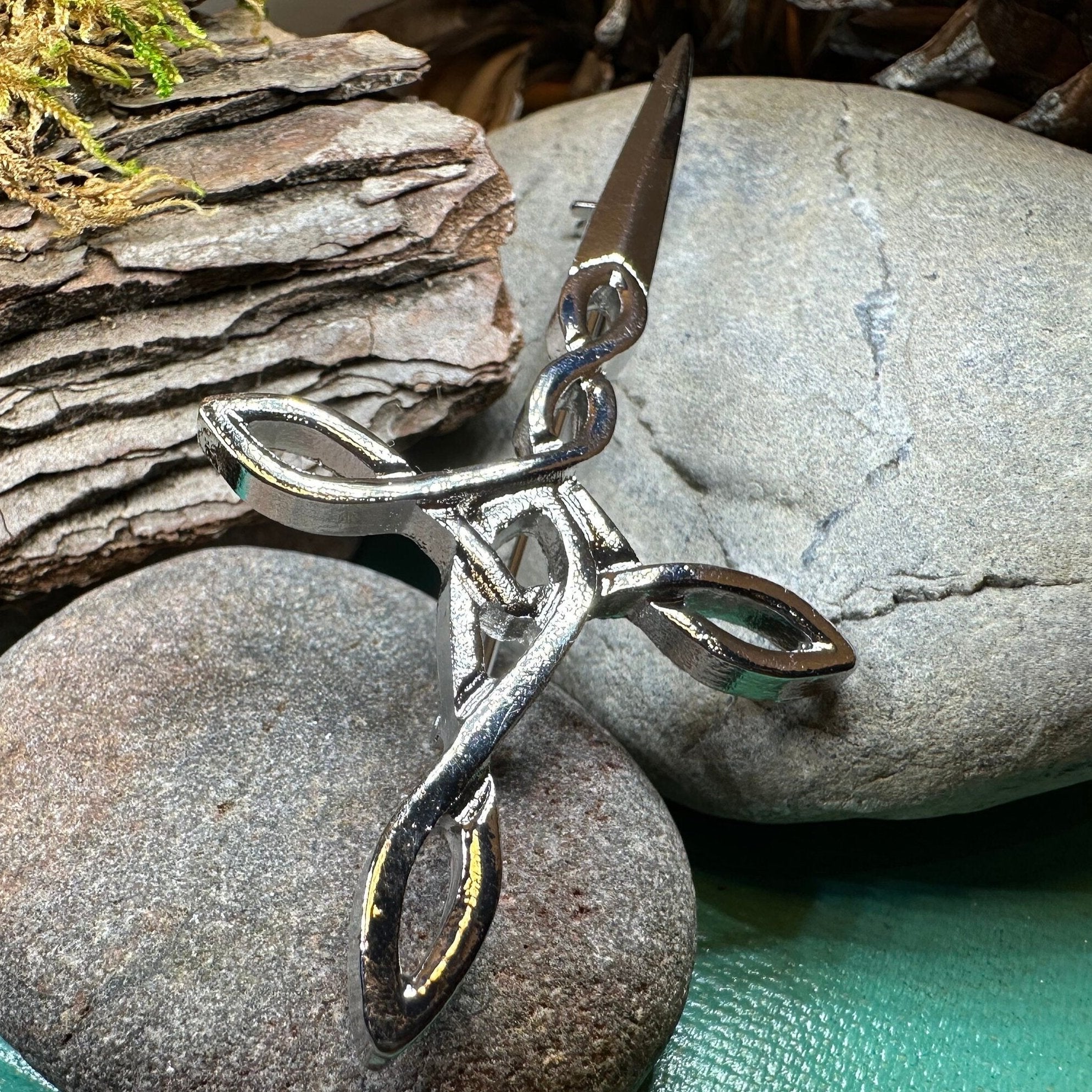 Celtic Honor Sword Kilt Pin