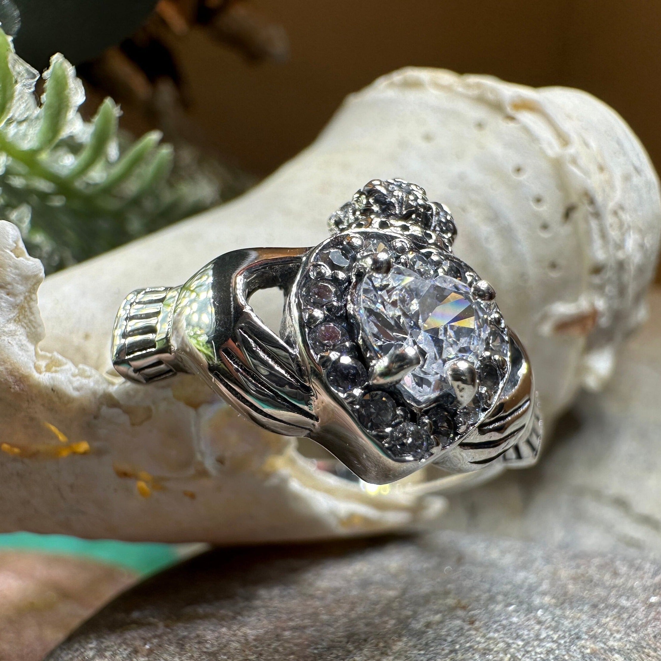 Evermore Irish Claddagh Promise Ring