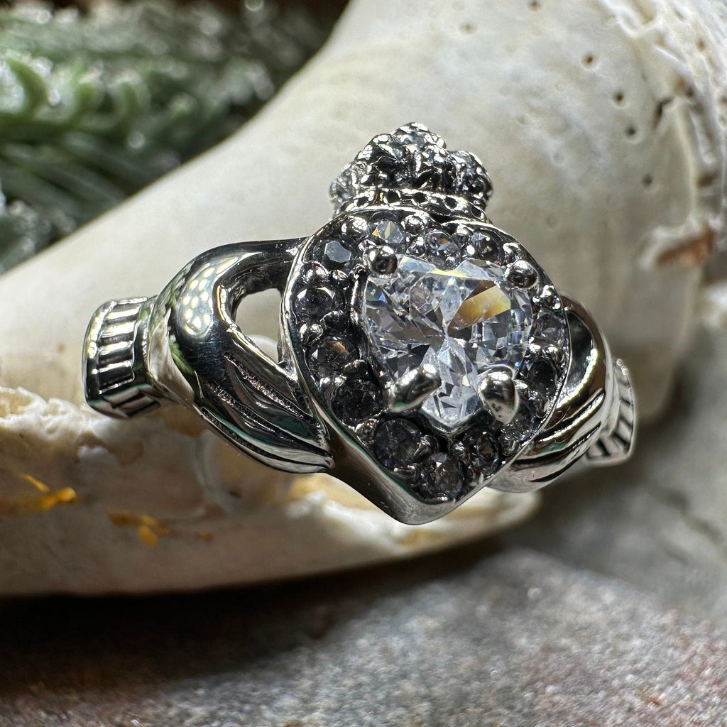Evermore Irish Claddagh Promise Ring