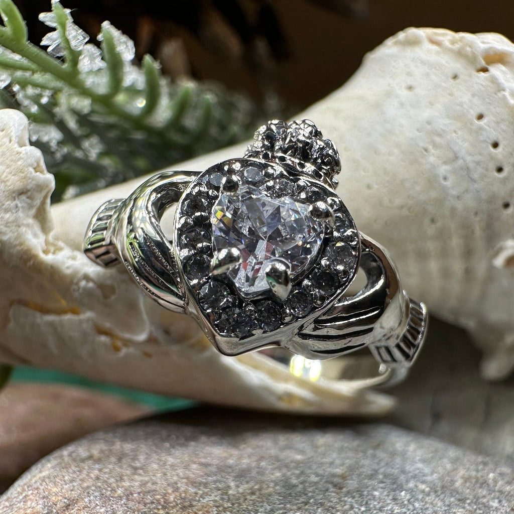Evermore Irish Claddagh Promise Ring
