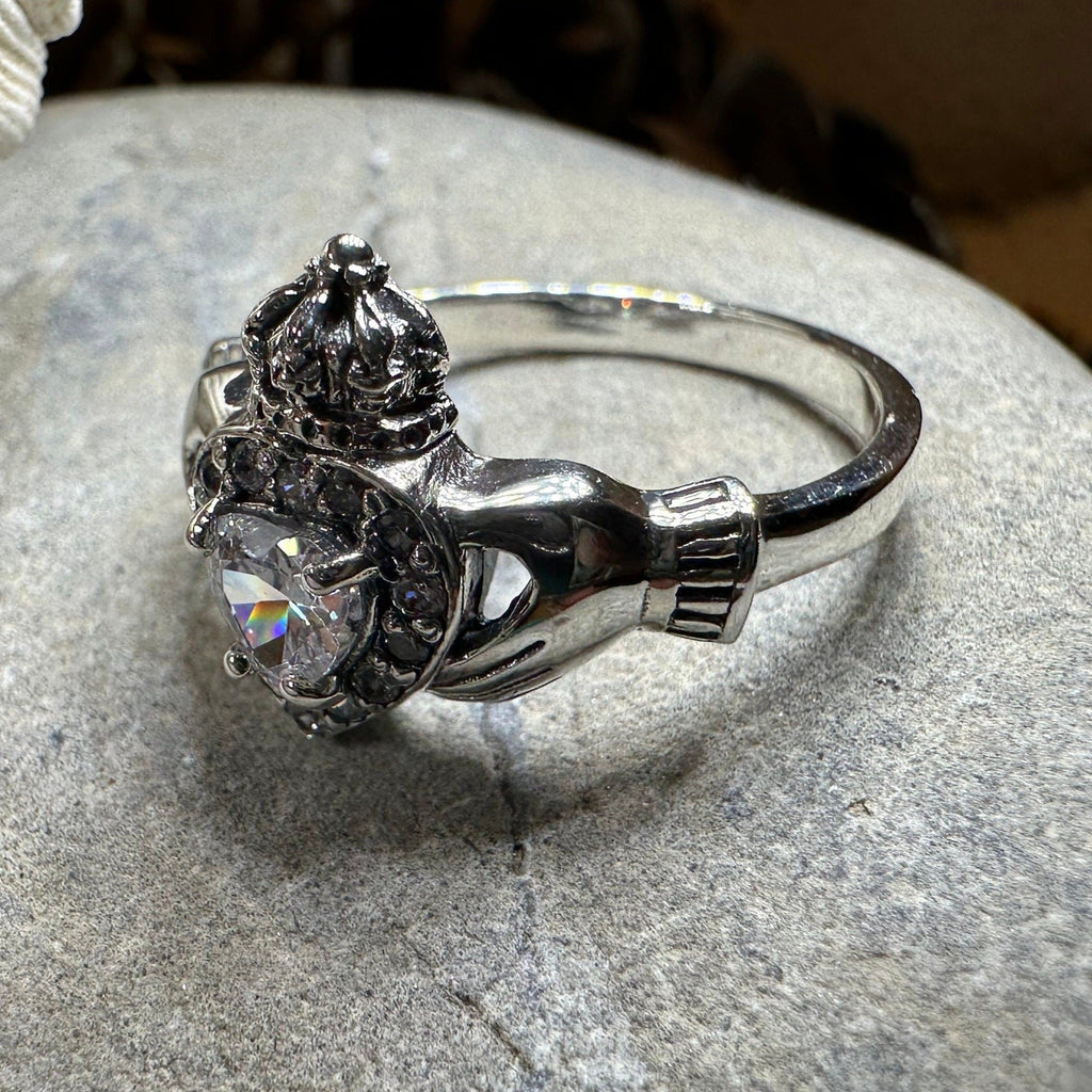 Evermore Irish Claddagh Promise Ring
