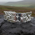 Celtic Garden Pewter Bracelet - Handmade in Scotland