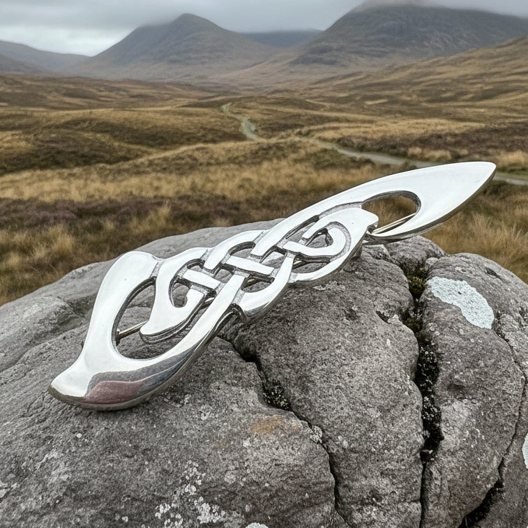 Evenflow Celtic Kilt Pin - Handmade in Scotland