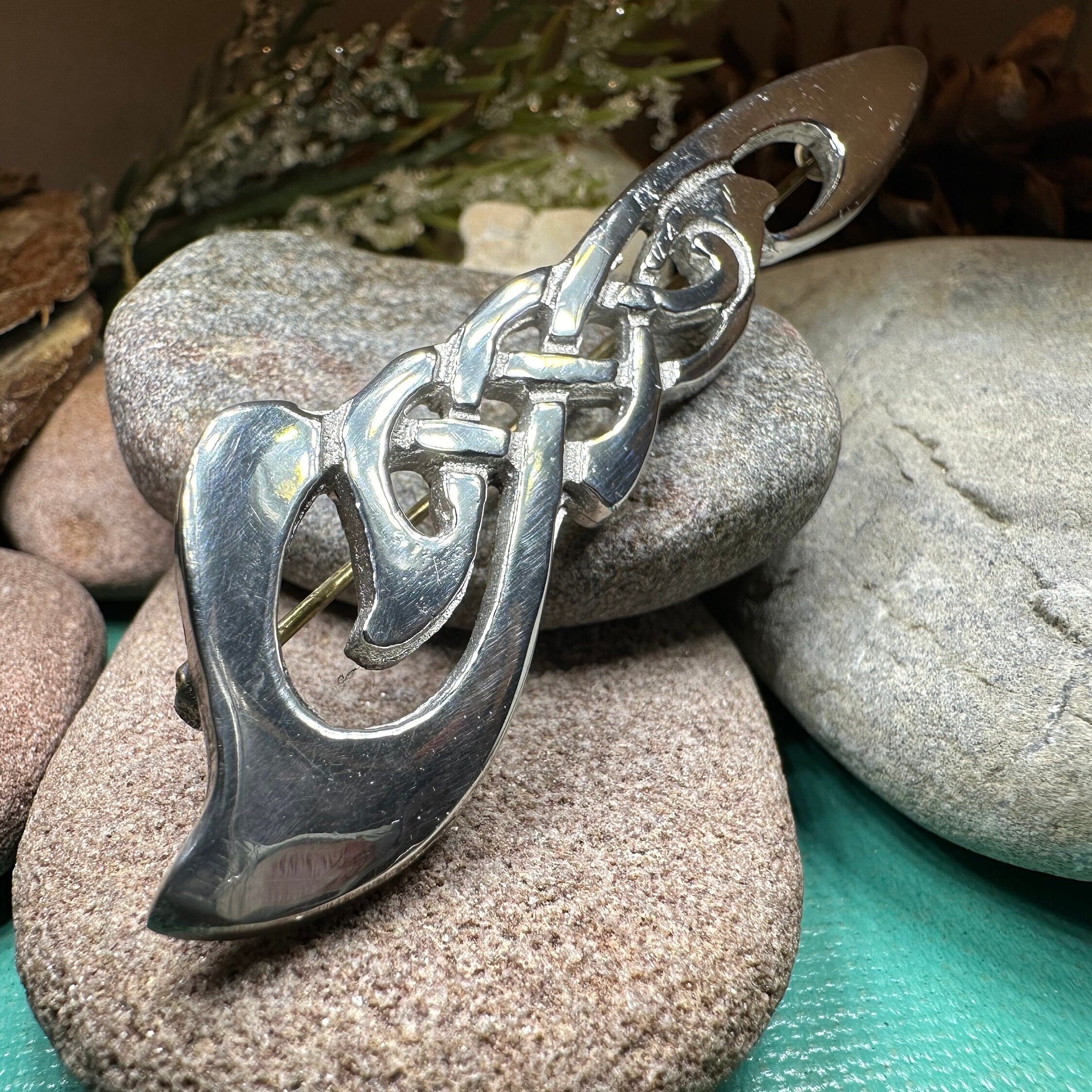Evenflow Celtic Kilt Pin - Handmade in Scotland