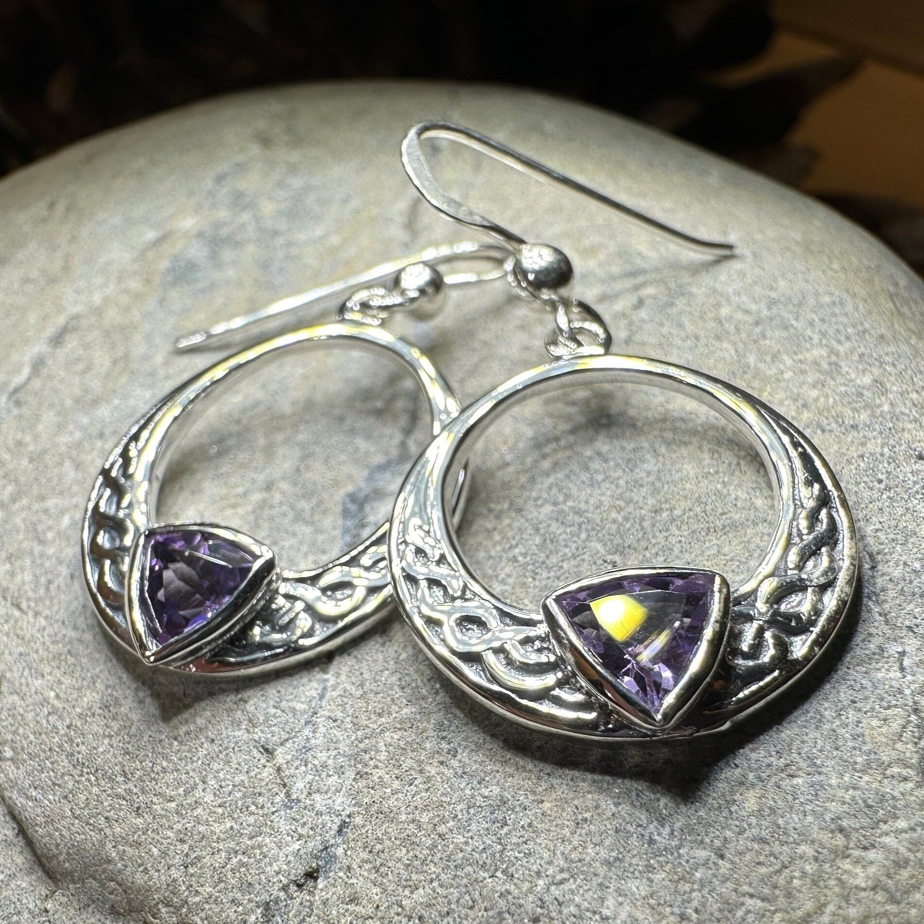 Clarion Trinity Knot Earrings