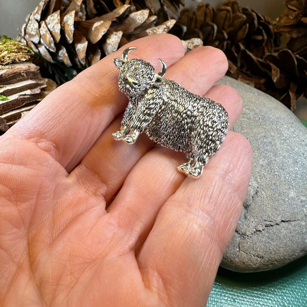 Harold the Highland Cow Brooch for Women