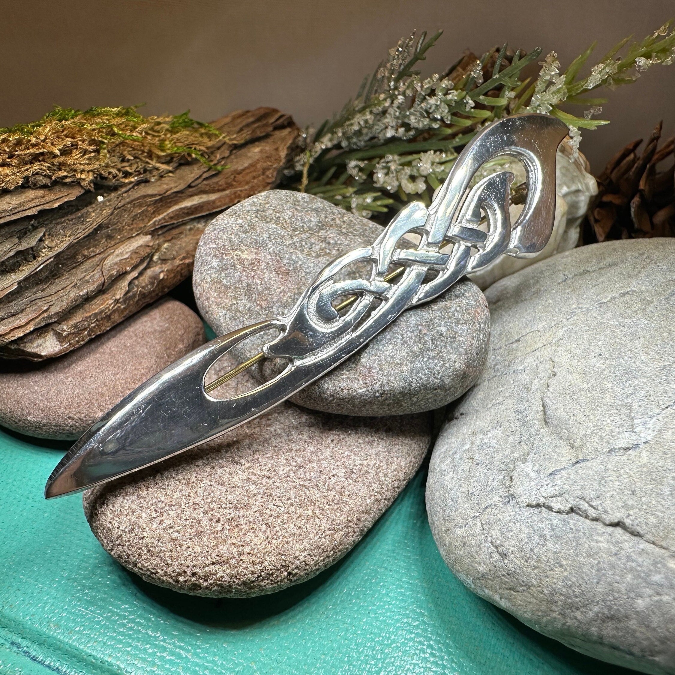 Evenflow Celtic Kilt Pin - Handmade in Scotland