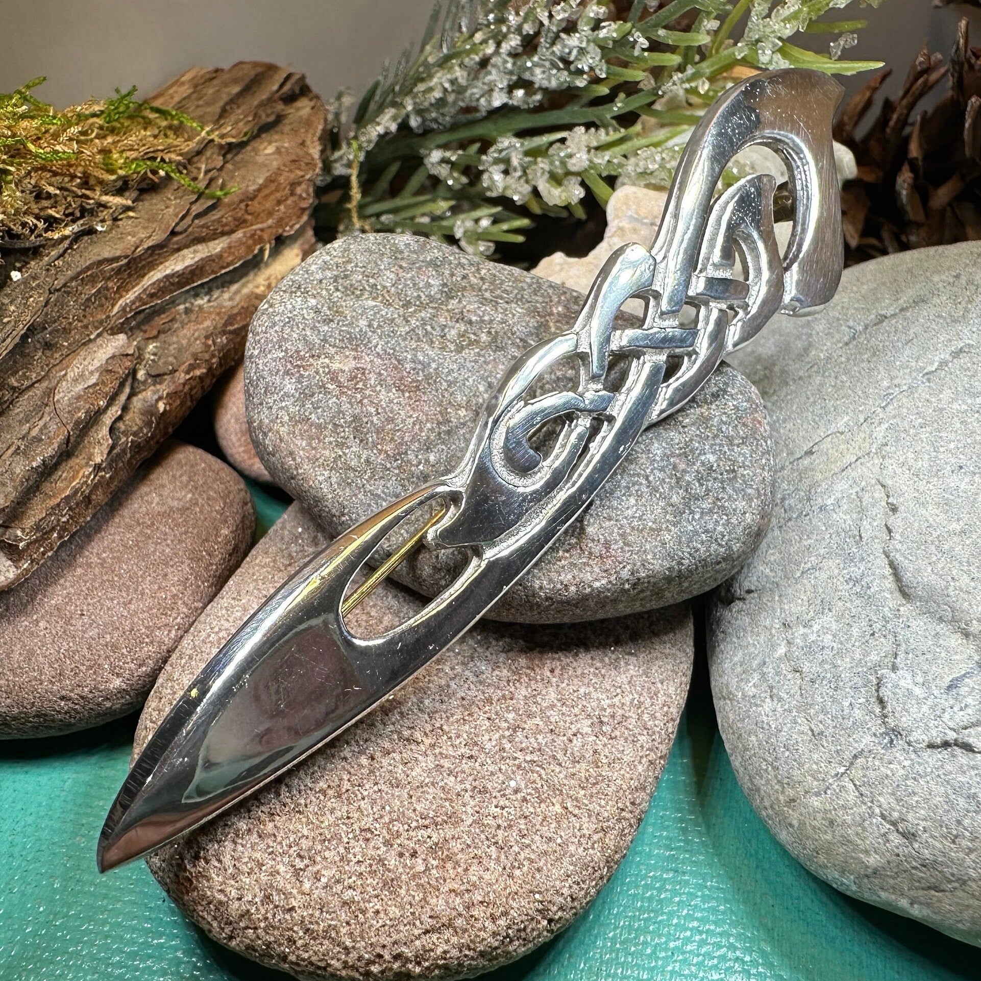 Evenflow Celtic Kilt Pin - Handmade in Scotland