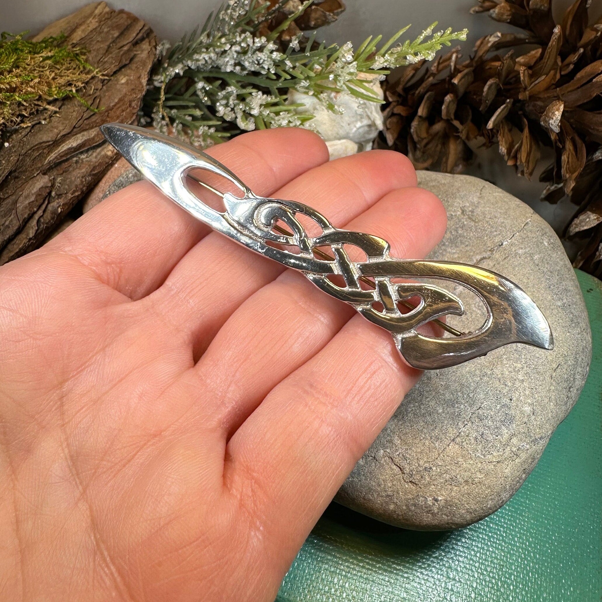 Evenflow Celtic Kilt Pin - Handmade in Scotland