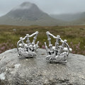 Highlander Bagpipes Cufflinks for Men