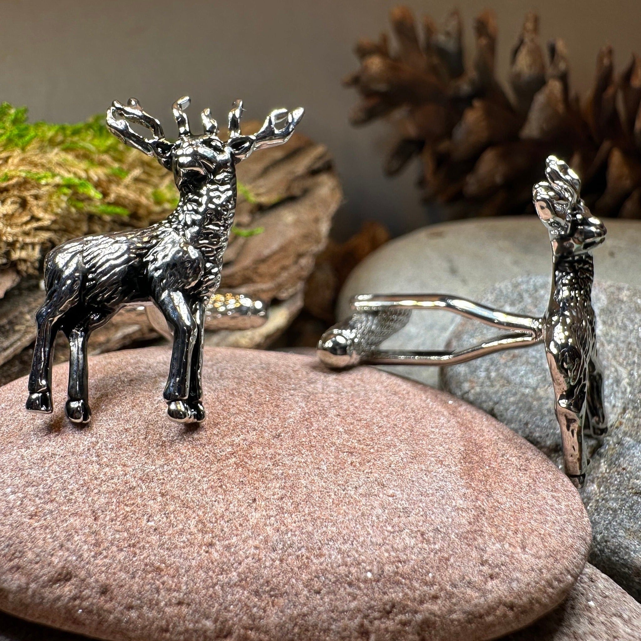 Torridon Stag Cufflinks for Men