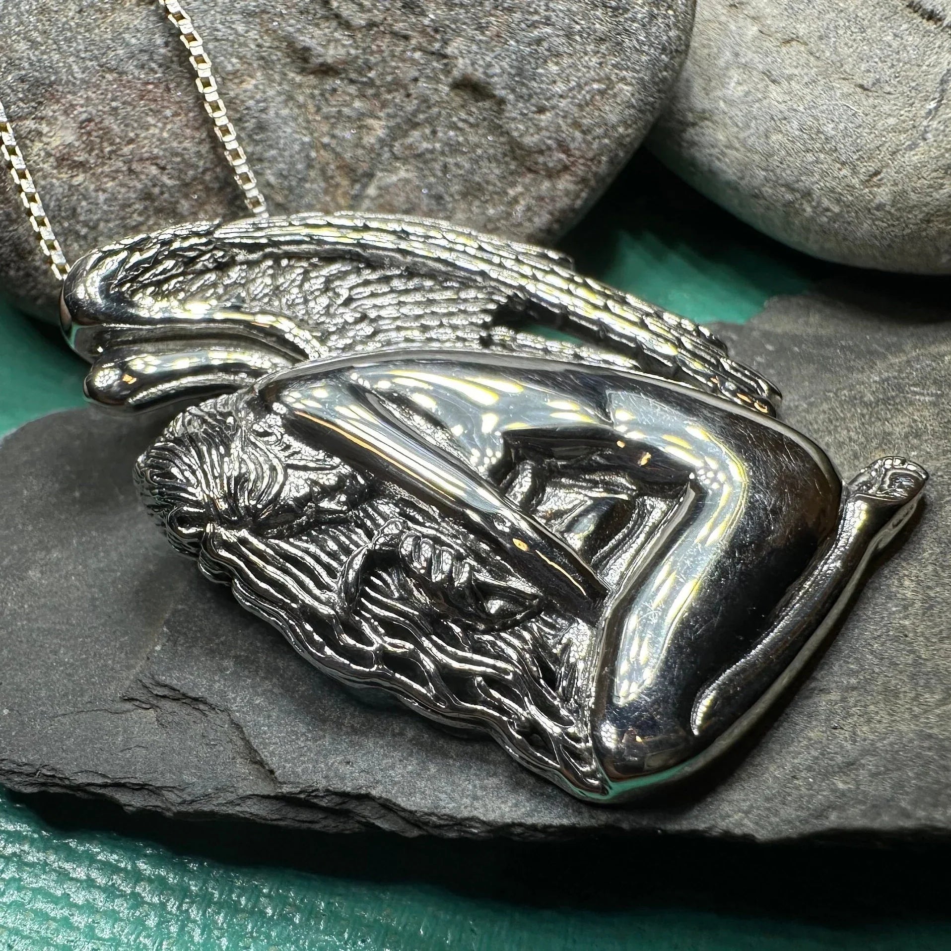Evermore Angel Necklace