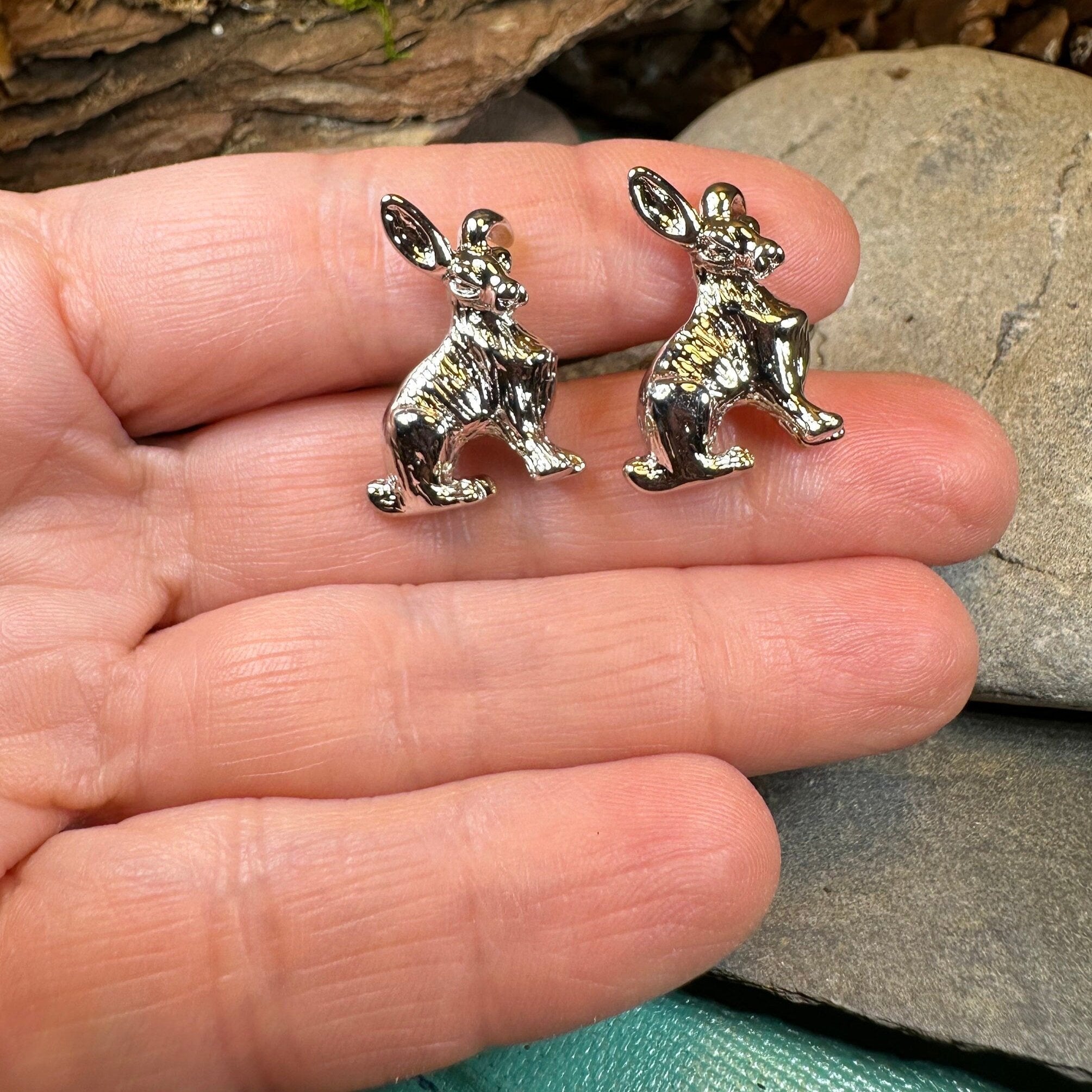 Rabbit Cufflinks for Men