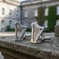 Irish Harp Cufflinks for Men
